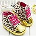 Fairy Season Baby Toddler Leopard Print Cute Shoes Soft Sole 3-18 Months Ribbon Girl
