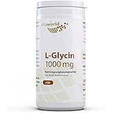 vitaworld L-Glycin 1000 mg, hochdosiert mit 1000 mg pro Kapsel, vegan, 120 Kapseln