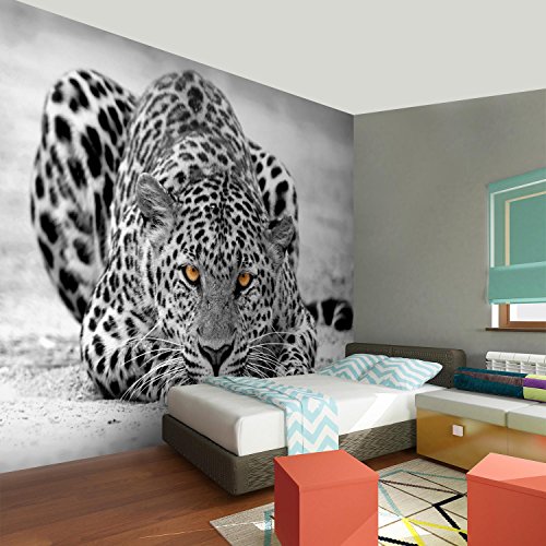 Fototapete Leopard 308 x 220 cm – Vliestapete – Wandtapete – Vlies Phototapete – Wand – Wandbilder XXL – !!! 100% MADE IN GERMANY !!! Runa Tapete 9034010b - 5