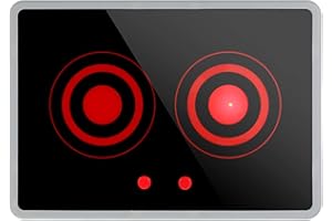 Toddmomy Kitchen Play Set Accessories for Toddlers: Simulated Small Induction Cooker, 27.9 x 18.8 cm - Sound and Light Effects - Kitchen Accessory Toy for Children (Without Battery)