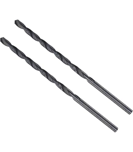 Punte Da Trapano A Torsione In Acciaio Rapido HSS M2 - Rivestimento Titanio, Diametro 3.4mm, 2 Pezzi - Foto 2
