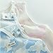 Blue Infant Vest&Shorts 2 Pieces Baby Toddler Underwear Set Printing 6-9M