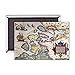 Produktbild Map of Zeeland, c.1560 (hand coloured.. - 7,5x5 cm Kühlschrankmagnet - großer Magnetknopf - Magnet