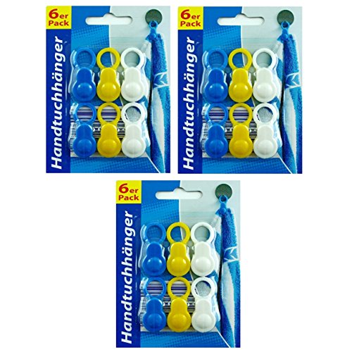 18 Handtuchhänger Handtuch Clips Halter Aufhänger Aufhängeclips Handtuchclips