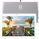 Nuevo Tablet Artizlee ATL-31, 10.1" 4G Tablet Pc (Android 6.0, Octa Core, FHD 1920x1200 IPS, Dual Sim, 2GB RAM, 32GB, Cámara 5.0MP, WiFi, Bluetooth, GPS, OTG) Blanco, 2017 Versión Actualizada