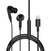 Dijital Mikrofonlu Kablolu Kulaklık &ndash; Lightning Bağlantılı iPhone & iPad Uyumlu Stereo Kulaki&ccedil;i Kulaklık