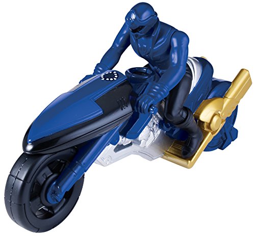 Power Rangers Súper Megaforce - Moto de Ataque, Color Azul (Bandai 38072)