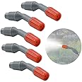 Armo® 5 x Pieces Garden Hoze Spray Nozzles Pressure Sprayer Nozzles Weedkiller Spare Parts for Watering Can Hoses Sprayers