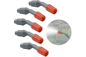 ARMO GARDENING Armo® 5 x Pieces Garden Hoze Spray Nozzles Pressure Sprayer Nozzles Weedkiller Spare Parts for Watering Can Hoses Sprayers