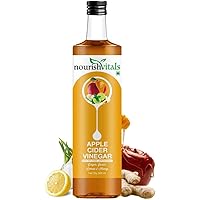 NourishVitals Apple Cider Vinegar with Ginger, Garlic, Lemon and Honey - 500 ml