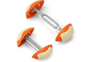 HASLED Dilatador de Calzado, Hormas, Ajustable Horma Para Ensanchar Zapatos de 7-12 cm, TPR Ligero y Portátil, Adecuado Para Zapatos de Cuero, Botas, Tacones Altos, Zapatillas de Deporte