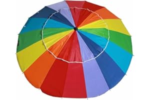 BigBuy Garden Sombrilla Multicolor Ø 220 cm