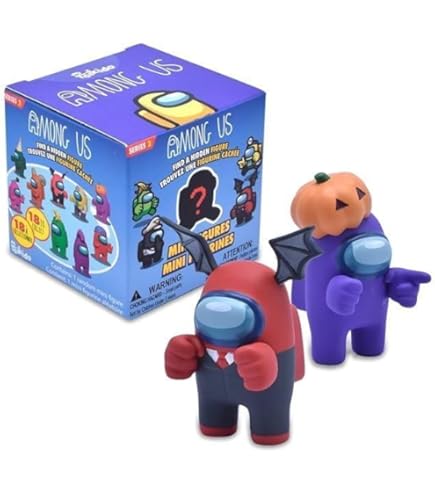 Among Us Micro Figures 2,5cm 3-Pack assortis in blindbag 10,5x13cm in display (24