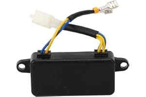 JECTSE Regulador del regulador de voltaje del generador de 250V 220UF, regulador universal de voltios automático del generador AVR, para el generador 1-3KW