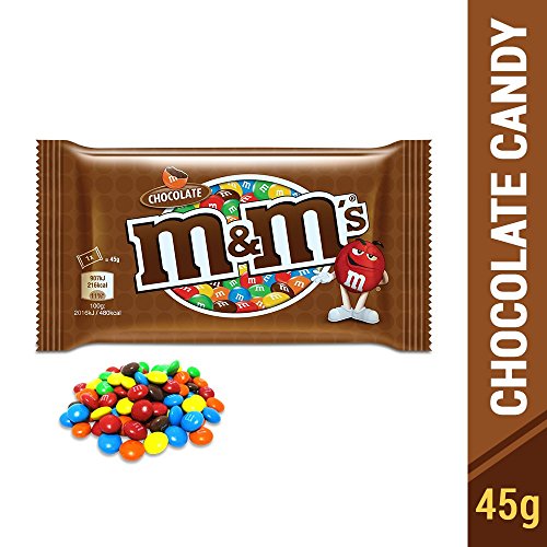 M&M's Milk Chocolate Candies, 45 g