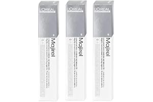 L'ORÉAL PROFESSIONNEL PARIS 3 x Loreal Majirel Creme Hair Colour 6 Dark Blonde