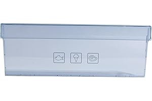 eRicambi® Frontale Sportello Congelatore Superiore per Frigorifero Congelatore, Compatibile con Beko, Dimensioni: 405x150x10 (mm) per Modelli: BCB - BCF - BCH - BCN - BCS