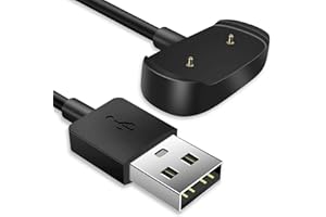 Ainiv Ładowarka Kompatybilna z Amazfit GTR 2 2e, GTS 2 2e, GTS2/GTS4 Mini, Pop, Bip 3 PRO, Bip U, T-Rex (Nie Do T-REX) - 2-Pinowy Kabel USB Do Ładowania 14 mm 60 cm