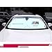 Price comparison product image S-WEKA Car Windshield Sun Shade - Blocks UV Rays Sun Visor Protector, Sunshade to Keep Your Vehicle Cool Damage Free,for BMW