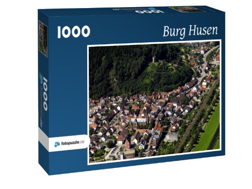 Preisvergleich Produktbild Burg Husen - Puzzle 1000 Teile mit Bild von oben