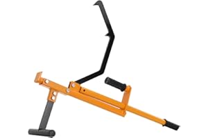 Lfhelper Steel Timberjack Adjustable Log Roller Cant Hook, Timberjack Wood Log Lifter for Rolling and Raising Up The Logs