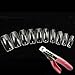 500 Transparent French False Acrylic Artificial Full Nail Art Tips + Pink Acrylic Nail Clipper/Cutter