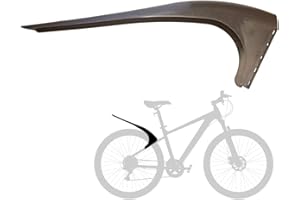 MH MUDHUGGER Mudhugger Gravelhugger Rear Mountain Bike Mudguard for 27.5"-29" Gravel Bike, L560mm x W55mm, Universal Fit MTB Mud Guard Fender, Fixings Included