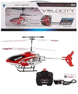 The Explosion Velocity Remote Control Flying Helicopter,, with Unbreakable Blades Infrared Sensors, Chargeable Helicopter Toy for Kids | Boys