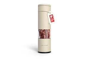 LARS NYSØM Chili Mill with Stainless Steel Cutting Blade I Premium Chili Cutter I Design Spice Mill (Almond Beige)