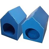 Plastic Cat house 2 sets folding waterproof nest for stray animals