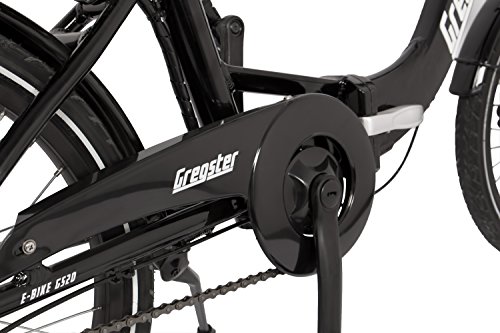 Gregster GS20 Elektrofahrrad Klapprad, Schwarz, 20 Zoll - 6