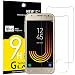 Produktbild NEW'C PanzerglasFolie Schutzfolie für Samsung Galaxy J3 2017, [2 Stück] Frei von Kratzern Fingabdrücken und Öl, 9H Härte, HD Displayschutzfolie, Displayschutzfolie Samsung Galaxy J3 2017