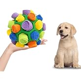 Jiahuade Snuffle Ball,Snuffle Ball for Dogs,Dog Puzzle Toy,Snuffle Mat,Interactive Dog Toys,Plush Dog Toy,Intelligence Game f