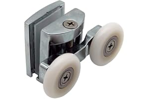 SHOWER SEAL UK LTD Shower Door Wheels | 23mm or 25mm | Upper or Lower | Double or Single Rollers | ROLL029 (Upper Wheel (25mm))
