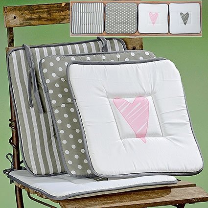 Preisvergleich Produktbild Sitzkissen 4tlg 38x38cm