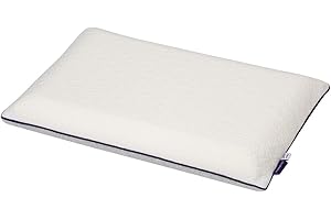 Clevamama ClevaFoam Pram Cushion, Asthma & Allergy Certified, Prevent Flat Head Syndrome, Breathable, for 0 to 6 months - White, 20x30 cm