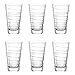 Produktbild Leonardo Longdrinkbecher 'Vario Struttura' 6-er Set