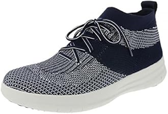 Fitflop Men's Uberknit Slip-on High Top Sneaker Hi Trainers