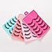 Generic 5 Pairs Rose Soft Eye Lashes Makeup Handmade Thick False Eyelashes