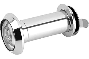 SALALIS Wizjer do Drzwi, Kąt Widzenia 220 Stopni Wizjer do Drzwi Aluminiowy Wizjer do Drzwi z Wytrzymałą, Obrotową Osłoną Prywatności Peek Peep Otwory do Drzwi Wejściowych