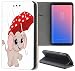 Produktbild Samsung Galaxy J7 2017 J730 Hülle Premium Smart Einseitig Flipcover Hülle Galaxy J7 2017 Flip Case Handyhülle Samsung J7 2017 Motiv (123 Baby Elefant Pink Rosa Rot)