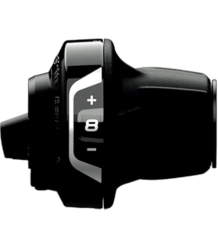 Poignées Twist Shimano RevoShift SL-RS35 – 3/7/21 Vitesses, Noir (set De 3 Pièces)