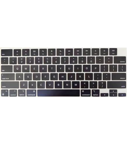 US Version Keyboard for MacBook PRO 16 inch A2141 (Black) : Amazon