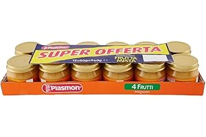 Plasmon Omogeneizzato 4 Frutti 12x80g