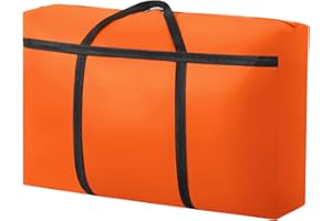 MUSBUS 1Pk Moving Bag, Travel Essentials, Heavy Duty Moving Bags Extra Large, Waterproof Storage Bags with Zippers and Handles, Moving Box for Packing, Moving Containers for Clothes, Attic Storage