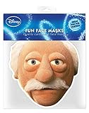 Größe (cm), ca. ca. 30x20 empireposter Muppets Waldorf - Papp Maske, aus hochwertigem Glanzkarton mit Augenlöchern, Gummiband - Grösse ca. 30x20 cm