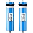 RO Reverse Osmosis Membrane Filter, 3012-400GPD RO Membrane Reverse Osmosis Element Water Filter Membrane Element, for Under Sink Home Drinking Ro Water Purifier System