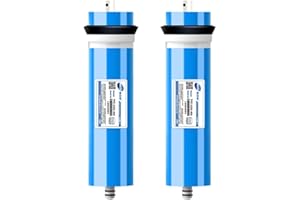 AEVMSOR RO-Membran 3012-400 GPD Umkehrosmose-Membran, Umkehrosmose-Element-Wasser-Filter Membranelement für Heim, Ersatz für das Undersink Home Drinking RO Water Filtration System, Osmoseanlage Trinkwasser