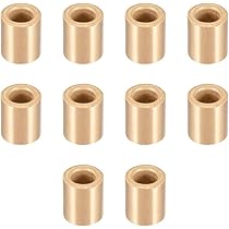 10x Lagerhülse Aus Bronze, 6x10x6mm – Selbstschmierend, Gesintert
