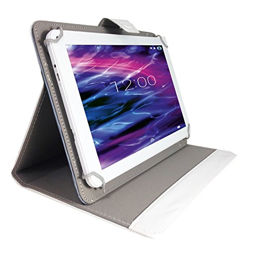 3er Set – ALDI Medion Lifetab P8502 MD 99814 / 20,32 cm / 8 “ Tablet Pc Tasche + touch Stift + Schutzfolie – 9 Zoll Weiß 3 in 1 - 4